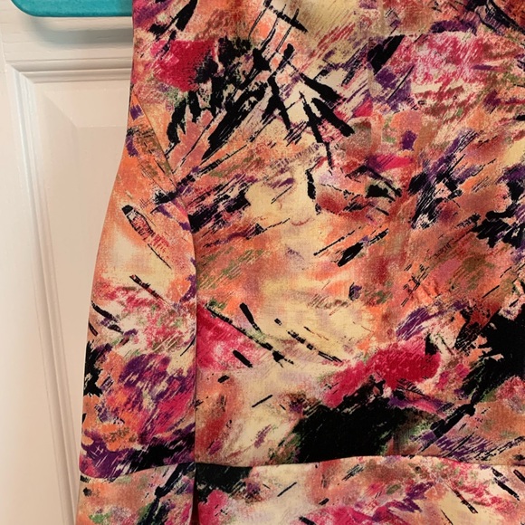 Charming Charlie RSVP bright patterned dress. Size XL - Picture 4 of 13